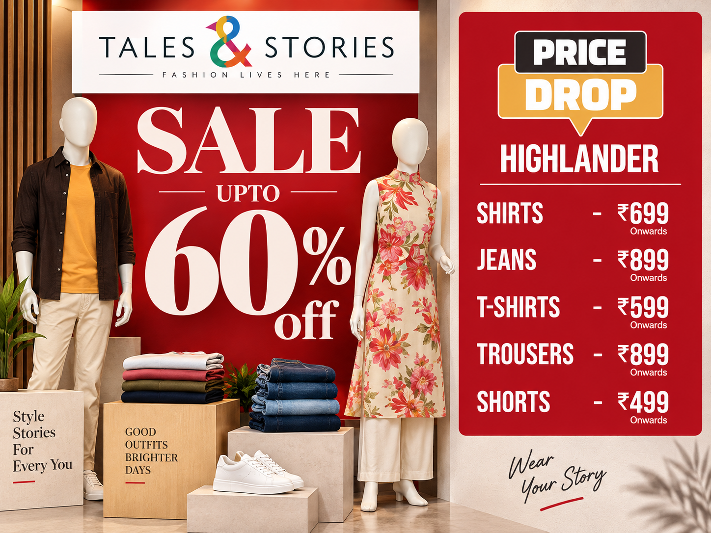 Sale Upto 60% Off & Price Drop