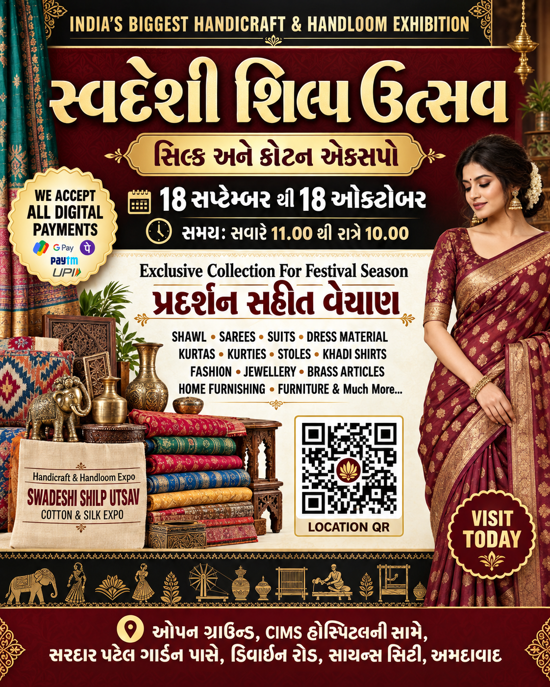 Swadeshi Shilp Utsav - Silk and Cotton Expo