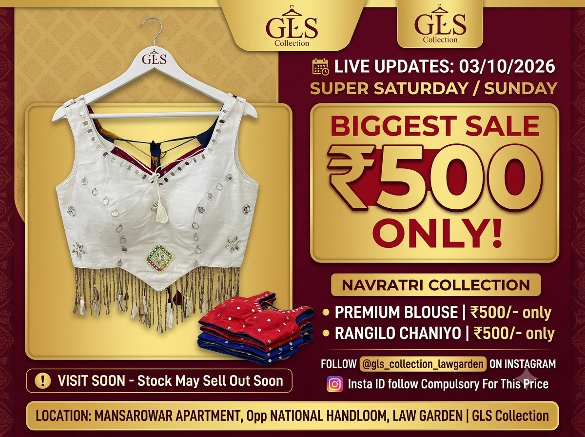 Navratri Collection Sale - Blouse & Chaniyo at Rs 500 Only