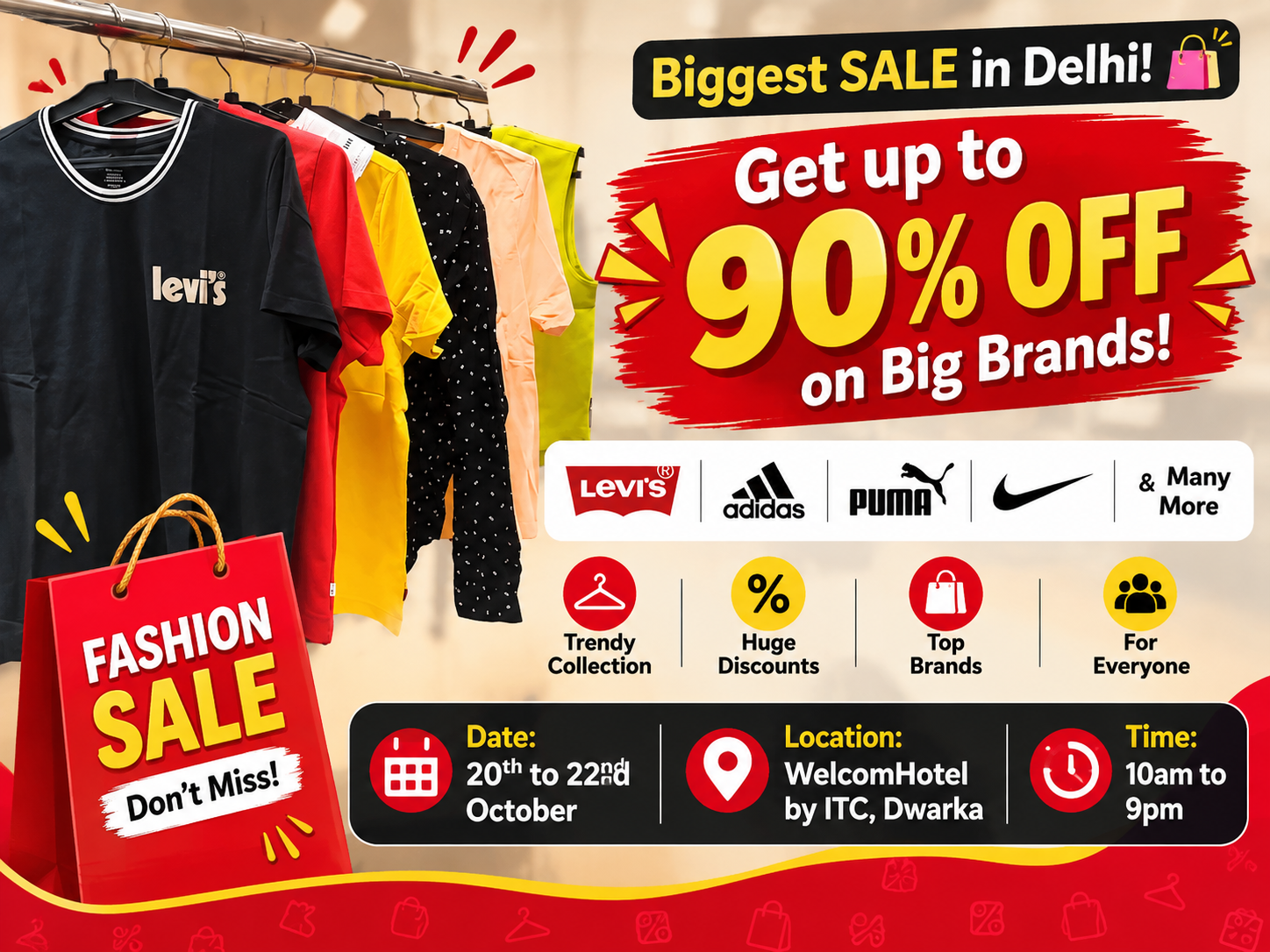 Up to 90% OFF on Big Brands