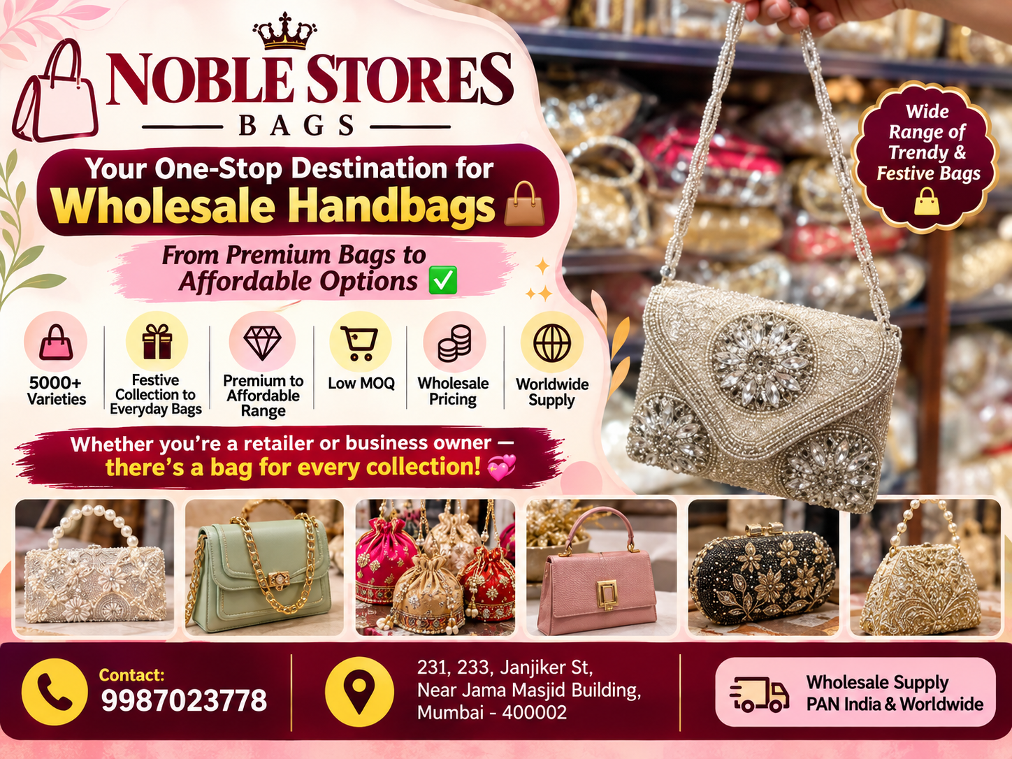Wholesale Handbags Collection