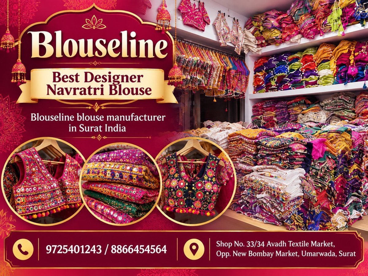 Best Designer Navratri Blouse