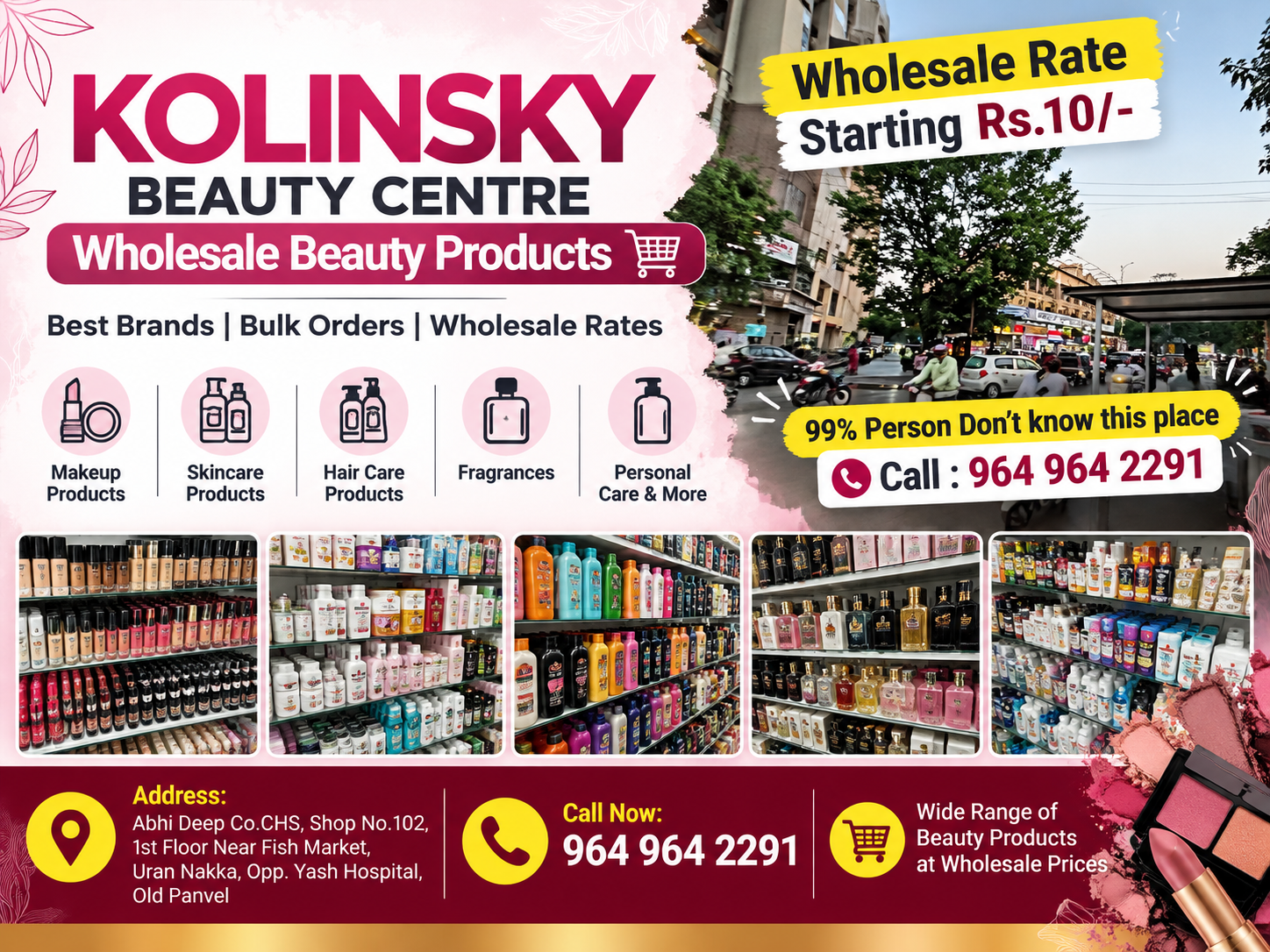 Wholesale Beauty Products Starting Rs.10/-