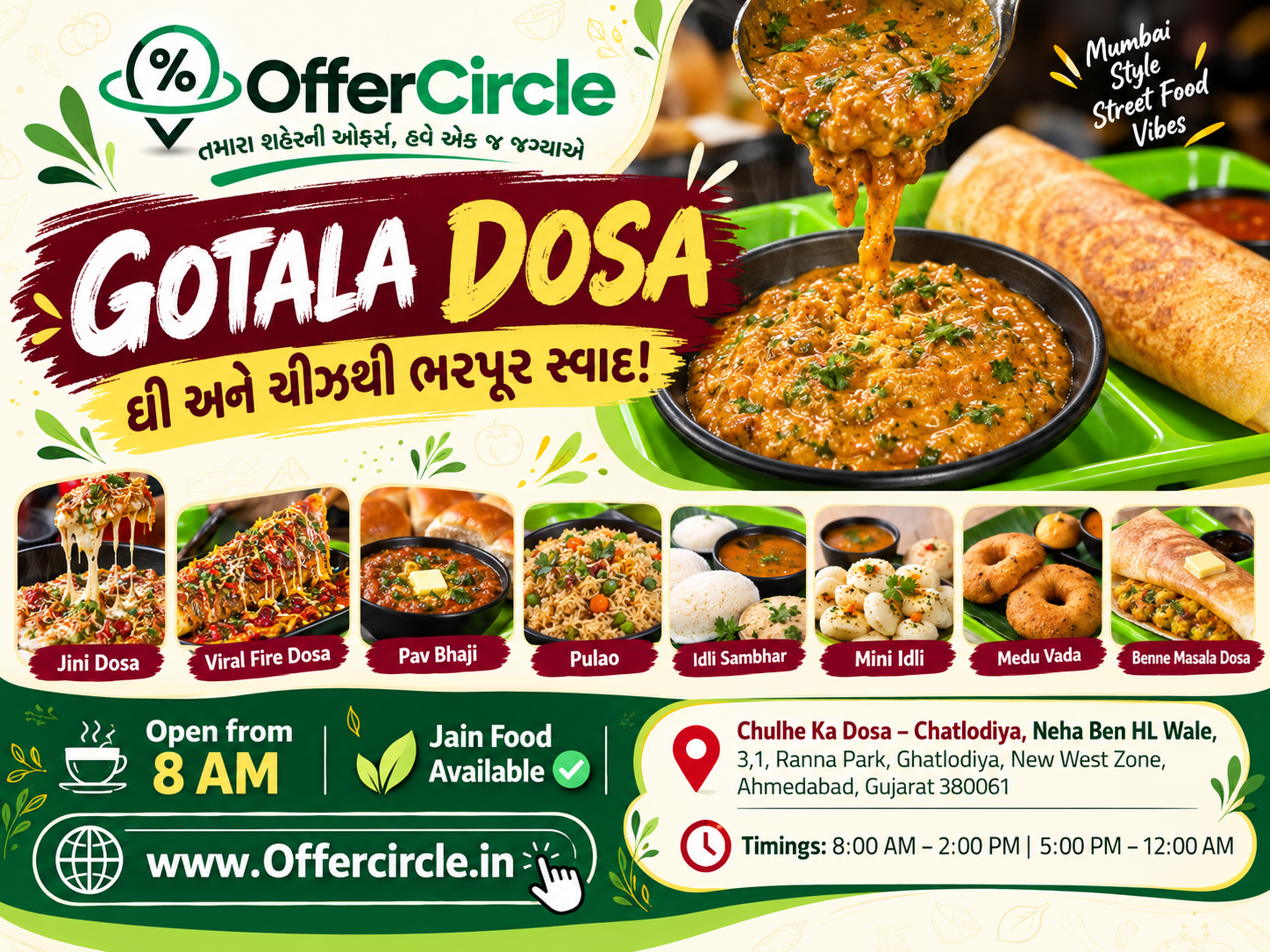 Gotala Dosa & Mumbai Style Street Food