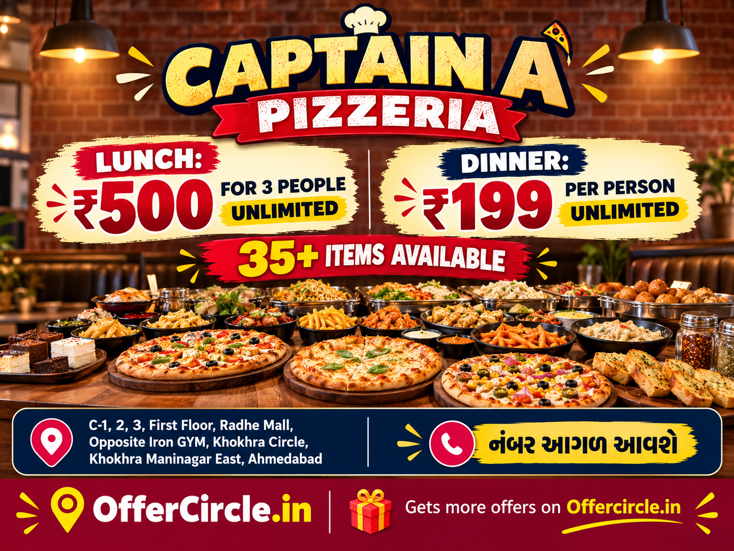 Unlimited Lunch and Dinner Buffet Offers